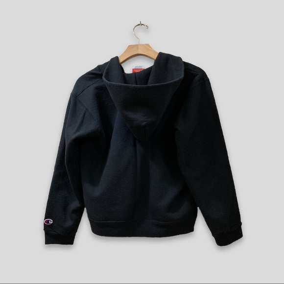 Champion Full Zip Hoodie - Black - Picture 2 of 5